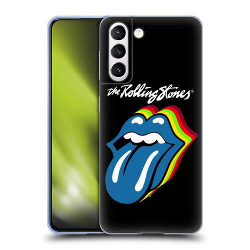 The Rolling Stones Licks Collection Pop Art 2 Soft Gel Case for Samsung Galaxy S21 5G
