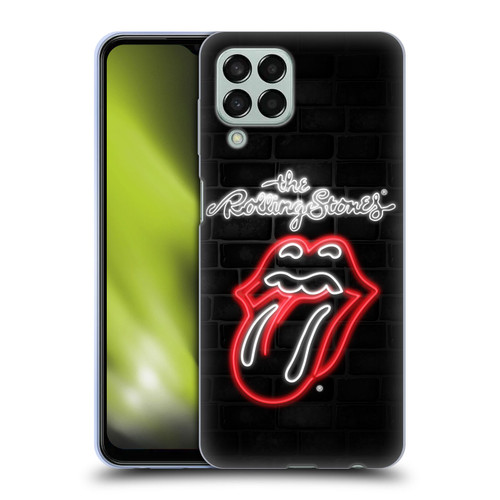 The Rolling Stones Licks Collection Neon Soft Gel Case for Samsung Galaxy M33 (2022)