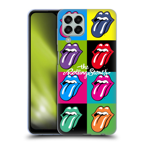The Rolling Stones Licks Collection Pop Art 1 Soft Gel Case for Samsung Galaxy M33 (2022)