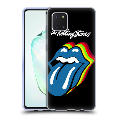 The Rolling Stones Licks Collection Pop Art 2 Soft Gel Case for Samsung Galaxy Note10 Lite