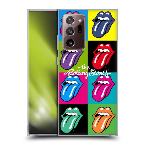 The Rolling Stones Licks Collection Pop Art 1 Soft Gel Case for Samsung Galaxy Note20 Ultra / 5G
