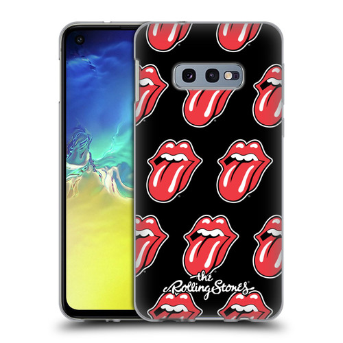 The Rolling Stones Licks Collection Tongue Classic Pattern Soft Gel Case for Samsung Galaxy S10e