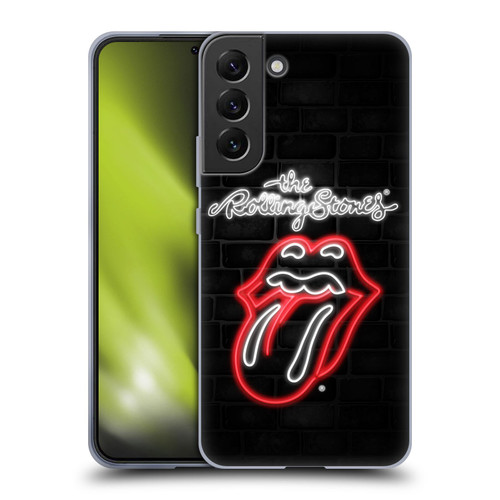 The Rolling Stones Licks Collection Neon Soft Gel Case for Samsung Galaxy S22+ 5G