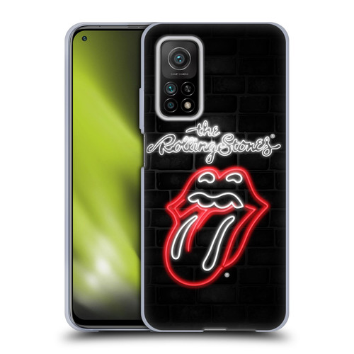The Rolling Stones Licks Collection Neon Soft Gel Case for Xiaomi Mi 10T 5G