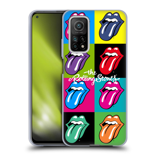The Rolling Stones Licks Collection Pop Art 1 Soft Gel Case for Xiaomi Mi 10T 5G
