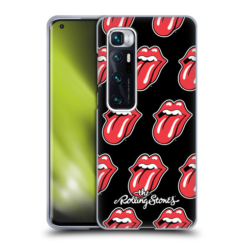 The Rolling Stones Licks Collection Tongue Classic Pattern Soft Gel Case for Xiaomi Mi 10 Ultra 5G