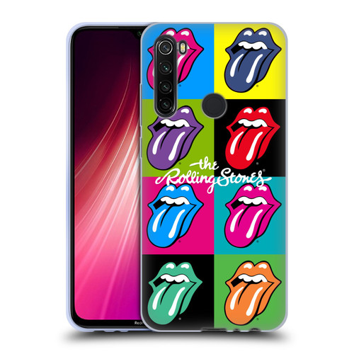The Rolling Stones Licks Collection Pop Art 1 Soft Gel Case for Xiaomi Redmi Note 8T