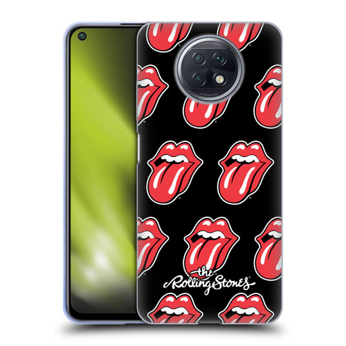 The Rolling Stones Licks Collection Tongue Classic Pattern Soft Gel Case for Xiaomi Redmi Note 9T 5G