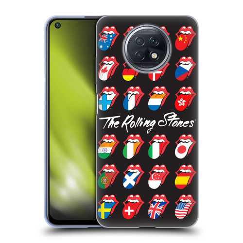 The Rolling Stones Licks Collection Flag Poster Soft Gel Case for Xiaomi Redmi Note 9T 5G