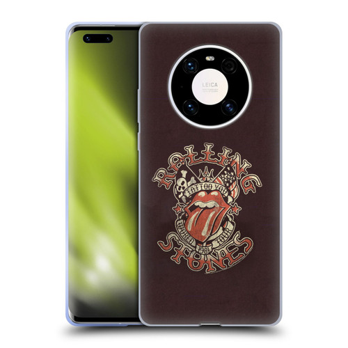 The Rolling Stones Tours Tattoo You 1981 Soft Gel Case for Huawei Mate 40 Pro 5G