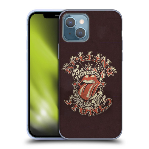 The Rolling Stones Tours Tattoo You 1981 Soft Gel Case for Apple iPhone 13
