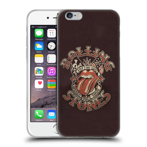 The Rolling Stones Tours Tattoo You 1981 Soft Gel Case for Apple iPhone 6 / iPhone 6s