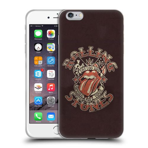 The Rolling Stones Tours Tattoo You 1981 Soft Gel Case for Apple iPhone 6 Plus / iPhone 6s Plus