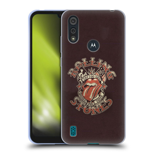 The Rolling Stones Tours Tattoo You 1981 Soft Gel Case for Motorola Moto E6s (2020)