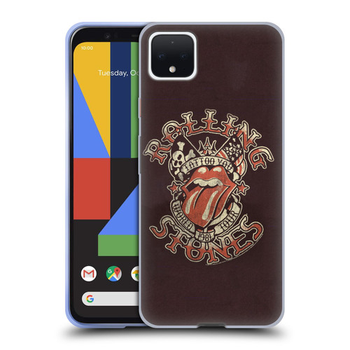 The Rolling Stones Tours Tattoo You 1981 Soft Gel Case for Google Pixel 4 XL