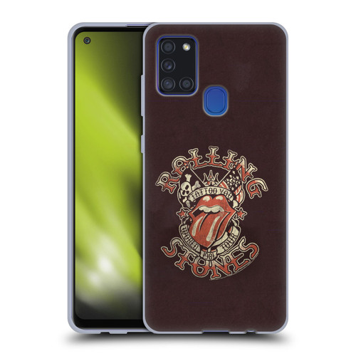 The Rolling Stones Tours Tattoo You 1981 Soft Gel Case for Samsung Galaxy A21s (2020)