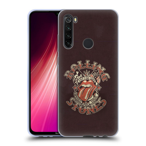 The Rolling Stones Tours Tattoo You 1981 Soft Gel Case for Xiaomi Redmi Note 8T