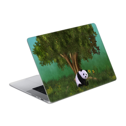 Simone Gatterwe Animals Cute Panda Vinyl Sticker Skin Decal Cover for Apple MacBook Pro 14" A2442