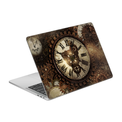 Simone Gatterwe Steampunk Vintage Clock Vinyl Sticker Skin Decal Cover for Apple MacBook Pro 13.3" A1708
