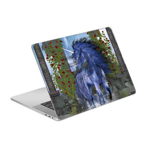 Simone Gatterwe Unicorn Blue Vinyl Sticker Skin Decal Cover for Apple MacBook Pro 15.4" A1707/A1990