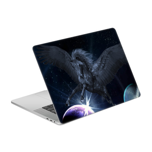 Simone Gatterwe Unicorn Black Pegasus Vinyl Sticker Skin Decal Cover for Apple MacBook Pro 15.4" A1707/A1990