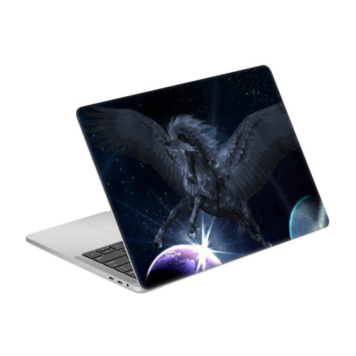 Simone Gatterwe Unicorn Black Pegasus Vinyl Sticker Skin Decal Cover for Apple MacBook Pro 13" A2338