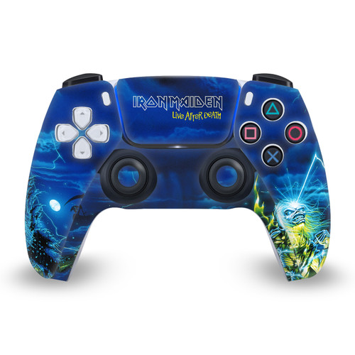 Iron Maiden Graphic Art Live After Death Vinyl Sticker Skin Decal Cover for Sony PS5 Sony DualSense Controller