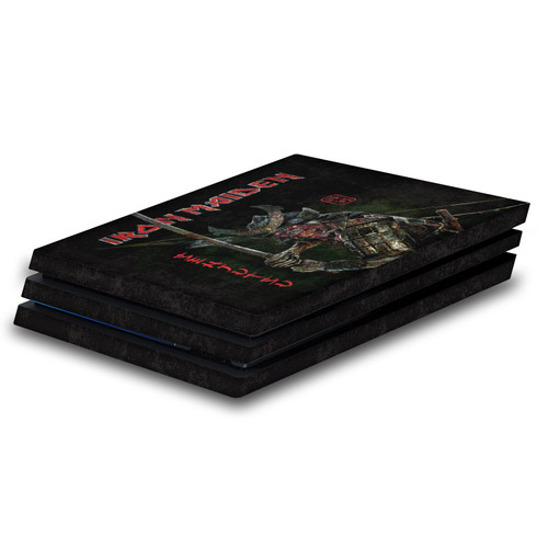 Iron Maiden Graphic Art Senjutsu Album Cover Vinyl Sticker Skin Decal Cover for Sony PS4 Pro Console