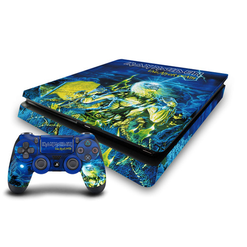 Iron Maiden Graphic Art Live After Death Vinyl Sticker Skin Decal Cover for Sony PS4 Slim Console & Controller