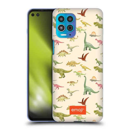 emoji® Dinosaurs Migration Soft Gel Case for Motorola Moto G100
