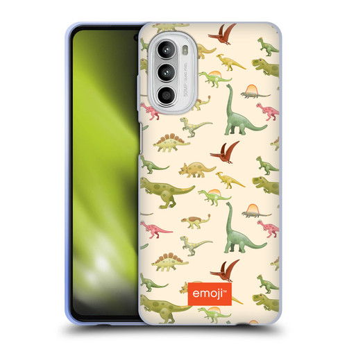 emoji® Dinosaurs Migration Soft Gel Case for Motorola Moto G52