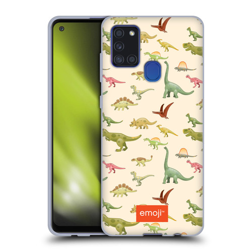 emoji® Dinosaurs Migration Soft Gel Case for Samsung Galaxy A21s (2020)