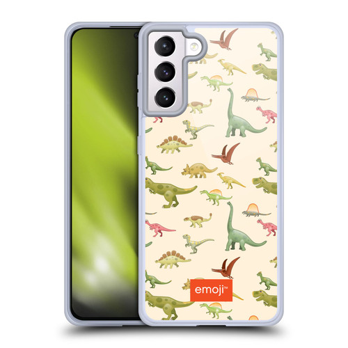 emoji® Dinosaurs Migration Soft Gel Case for Samsung Galaxy S21+ 5G