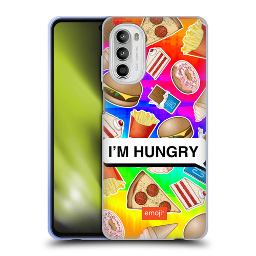 emoji® Food Hungry Soft Gel Case for Motorola Moto G52