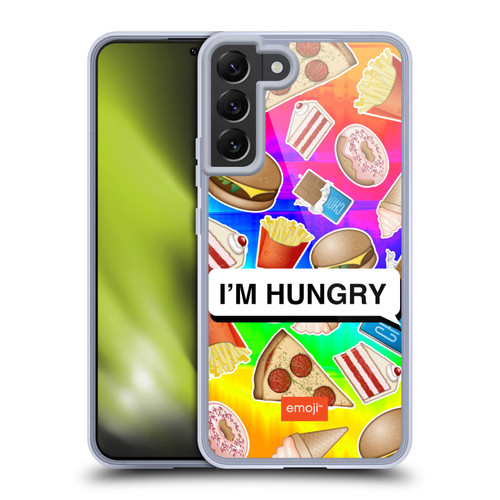 emoji® Food Hungry Soft Gel Case for Samsung Galaxy S22+ 5G