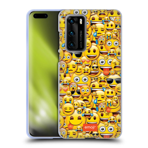 emoji® Full Patterns Smileys Soft Gel Case for Huawei P40 5G