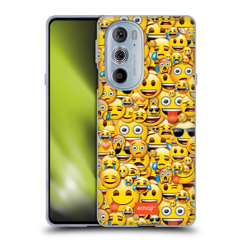 emoji® Full Patterns Smileys Soft Gel Case for Motorola Edge X30
