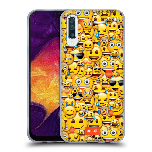 emoji® Full Patterns Smileys Soft Gel Case for Samsung Galaxy A50/A30s (2019)