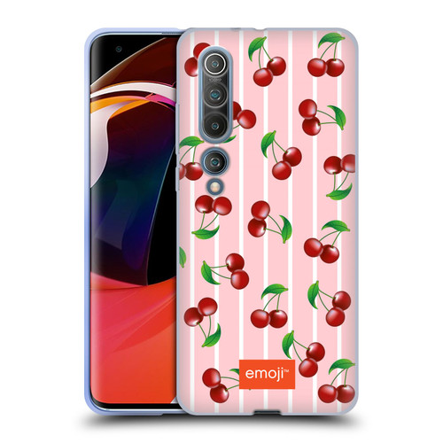 emoji® Fruits Cherries Soft Gel Case for Xiaomi Mi 10 5G / Mi 10 Pro 5G