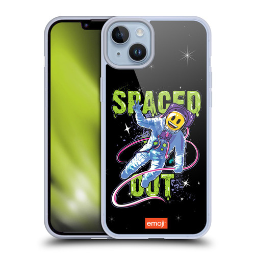 emoji® Graffiti Space Out Soft Gel Case for Apple iPhone 14 Plus