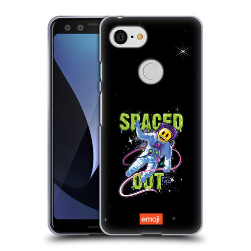 emoji® Graffiti Space Out Soft Gel Case for Google Pixel 3