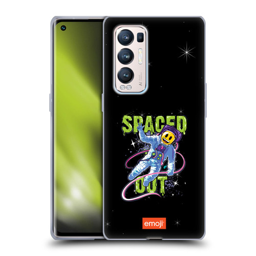 emoji® Graffiti Space Out Soft Gel Case for OPPO Find X3 Neo / Reno5 Pro+ 5G