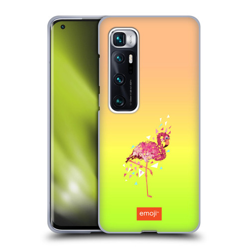 emoji® Polygon Flamingo Soft Gel Case for Xiaomi Mi 10 Ultra 5G