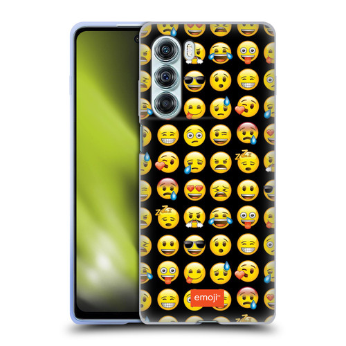 emoji® Smileys Pattern Soft Gel Case for Motorola Edge S30 / Moto G200 5G