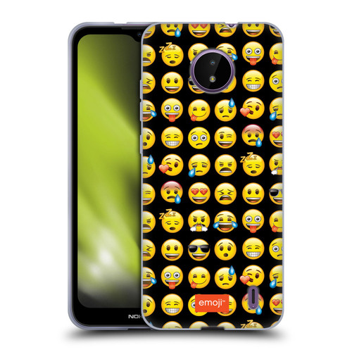 emoji® Smileys Pattern Soft Gel Case for Nokia C10 / C20