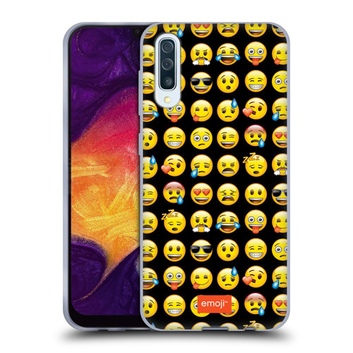 emoji® Smileys Pattern Soft Gel Case for Samsung Galaxy A50/A30s (2019)