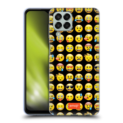 emoji® Smileys Pattern Soft Gel Case for Samsung Galaxy M33 (2022)