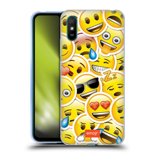 emoji® Smileys Sticker Soft Gel Case for Xiaomi Redmi 9A / Redmi 9AT
