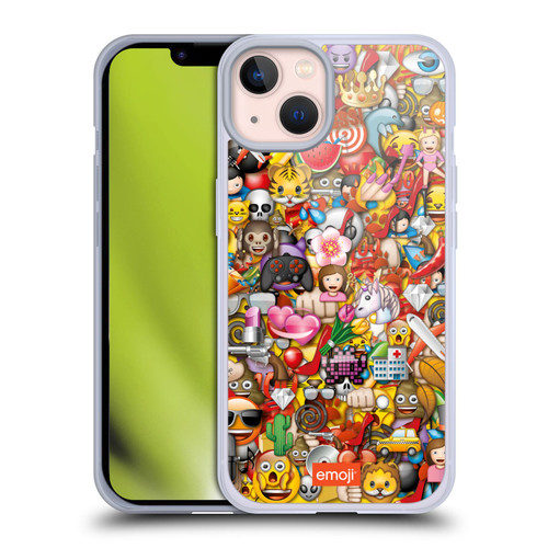emoji® Trendy Full Pattern Soft Gel Case for Apple iPhone 13