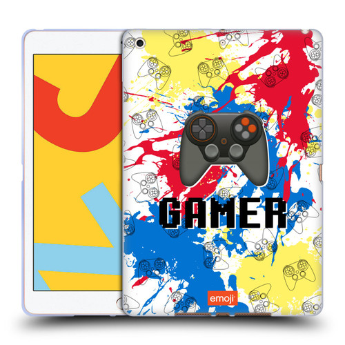 emoji® Trendy Gamer Soft Gel Case for Apple iPad 10.2 2019/2020/2021